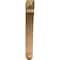 Ekena Millwork Thorton Craftsman Rough Sawn Bracket, Western Red Cedar, 6"W x 36"D x 48"H BKT06X36X48THR04RWR - alternate 4